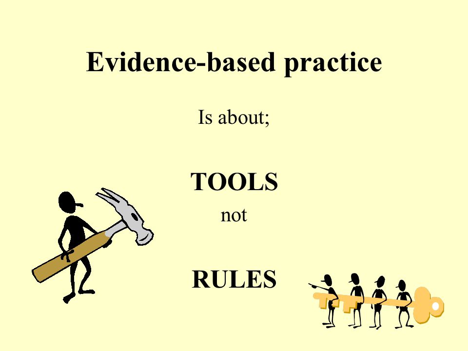 Evidence-based practice