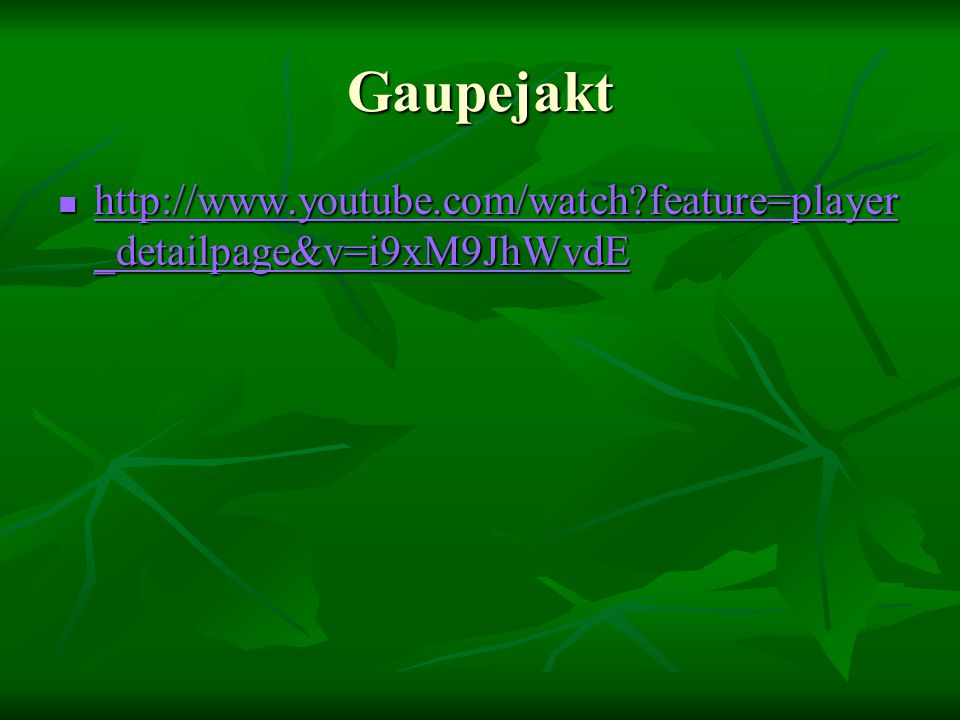 Gaupejakt   feature=player_detailpage&v=i9xM9JhWvdE