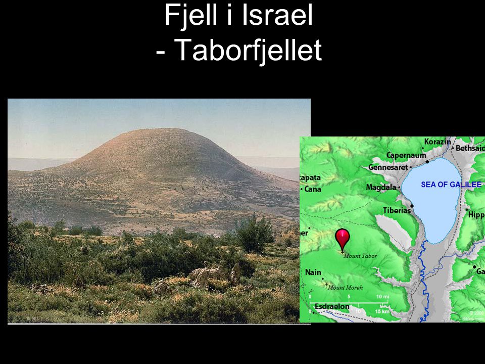 Fjell i Israel - Taborfjellet