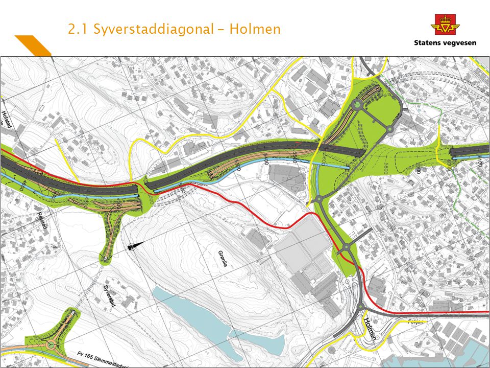 2.1 Syverstaddiagonal - Holmen