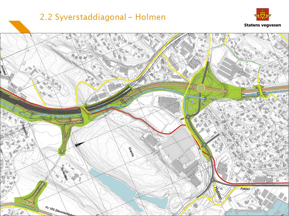 2.2 Syverstaddiagonal - Holmen