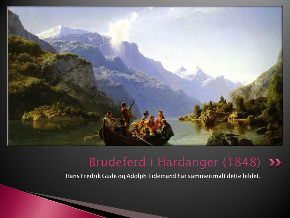 Brudeferd i Hardanger (1848)