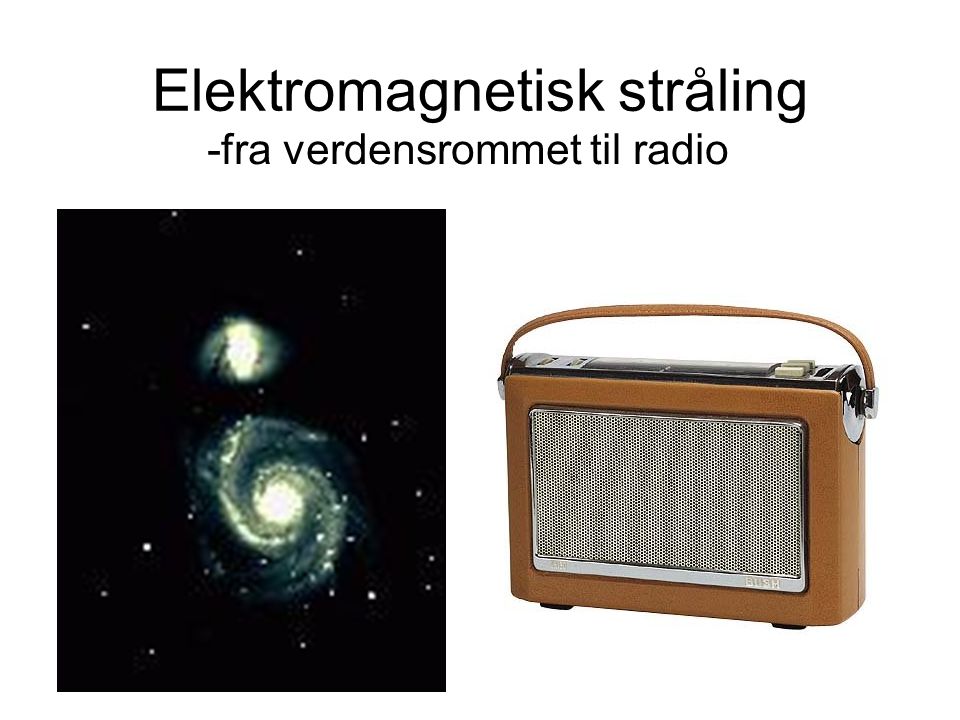 Elektromagnetisk stråling