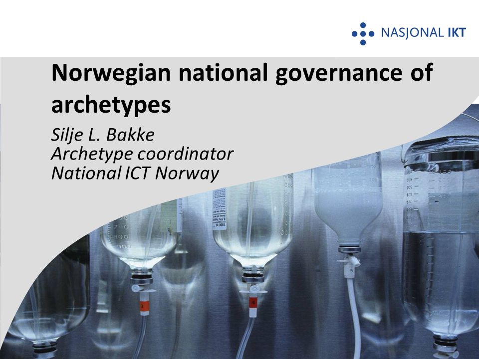 Norwegian national governance of archetypes