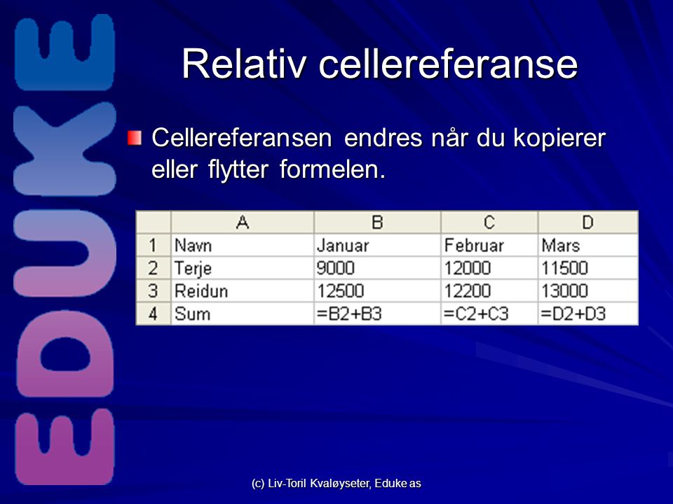 Relativ cellereferanse