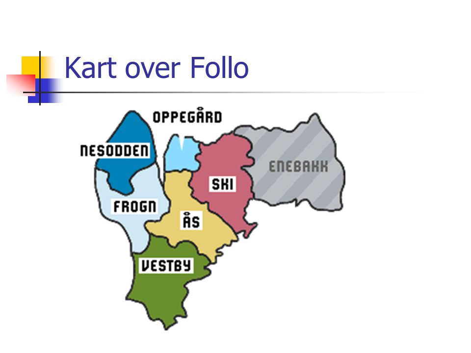 Kart over Follo