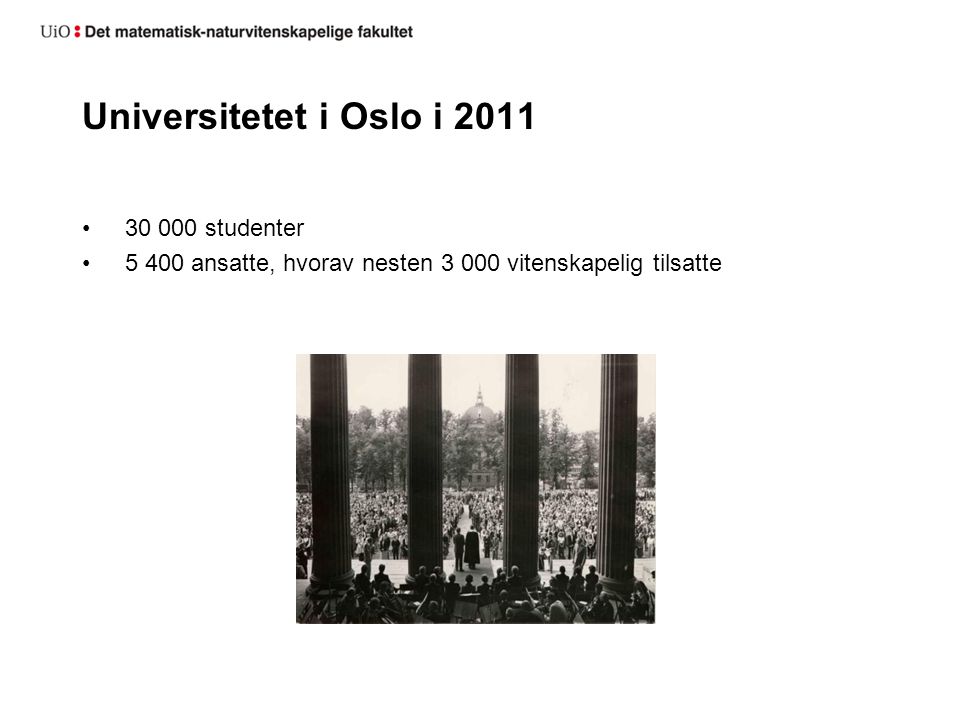Universitetet i Oslo i studenter