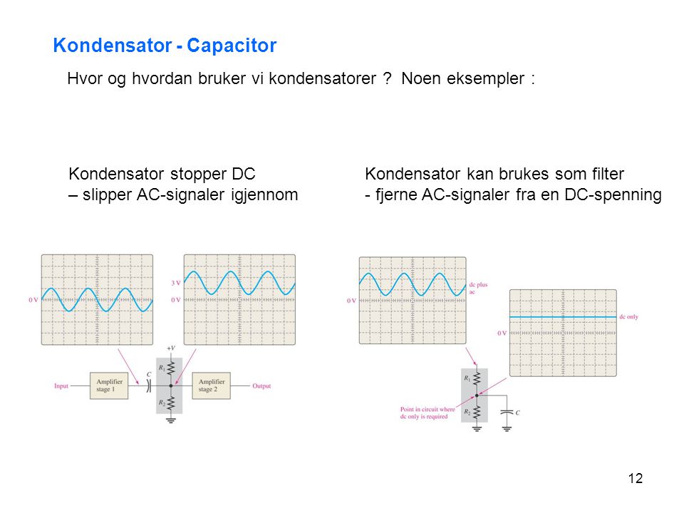 Kondensator - Capacitor