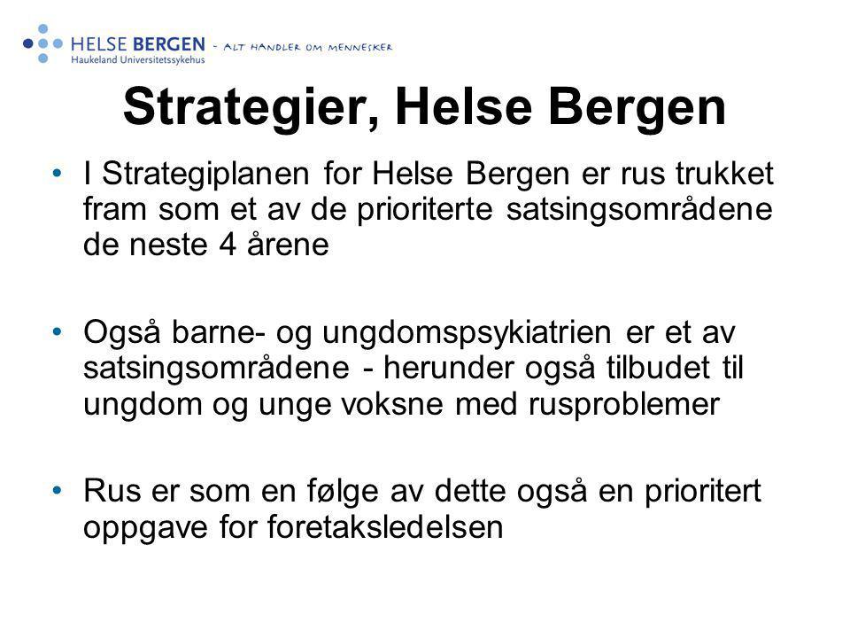 Strategier, Helse Bergen