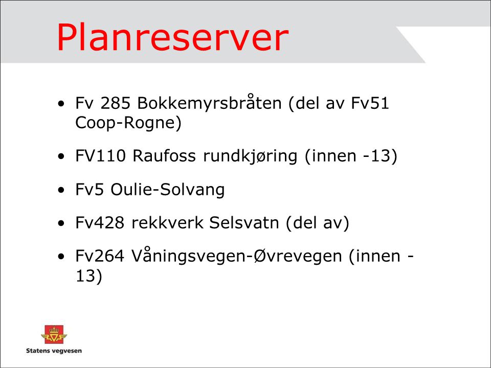 Planreserver Fv 285 Bokkemyrsbråten (del av Fv51 Coop-Rogne)