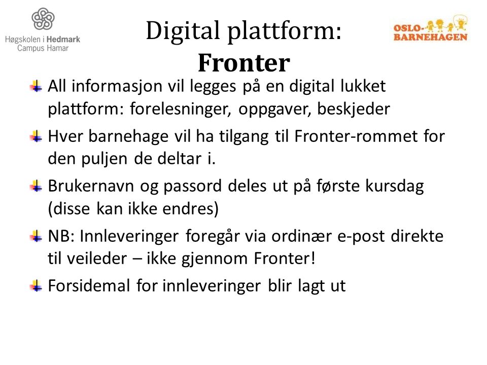 Digital plattform: Fronter