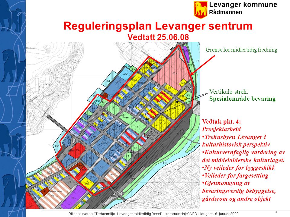 Reguleringsplan Levanger sentrum Vedtatt