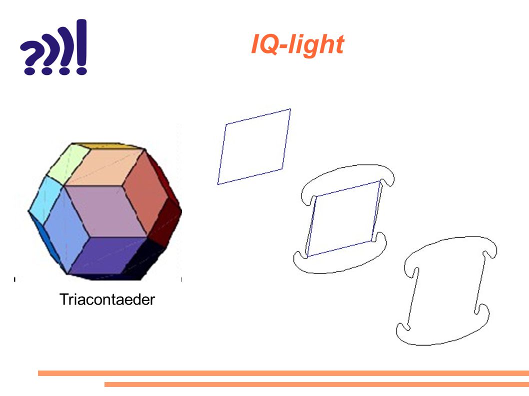 IQ-light Triacontaeder