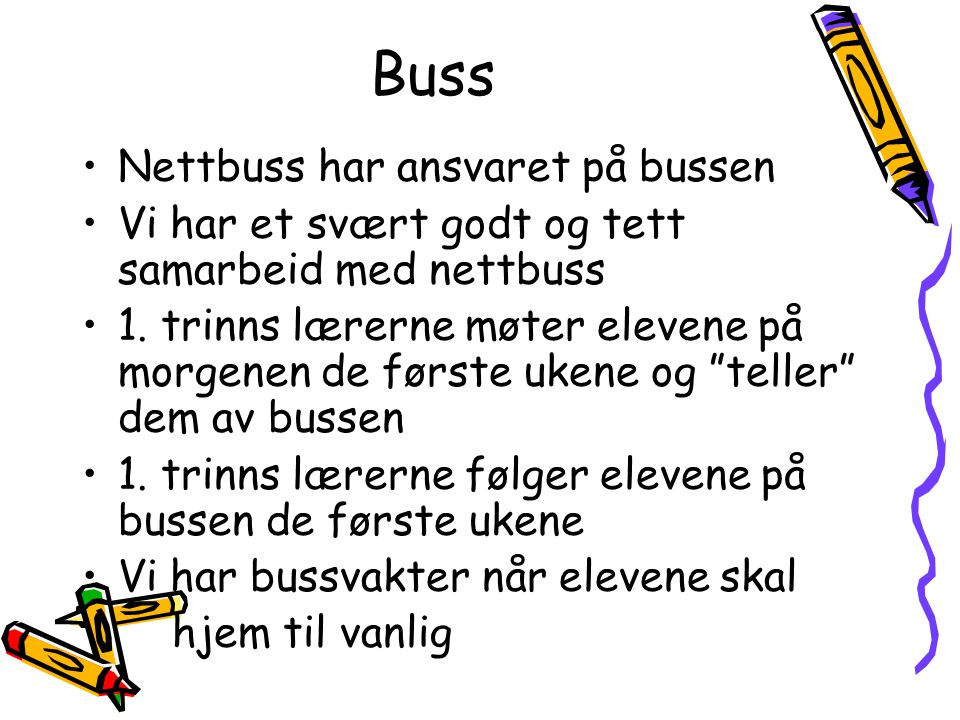 Buss Nettbuss har ansvaret på bussen