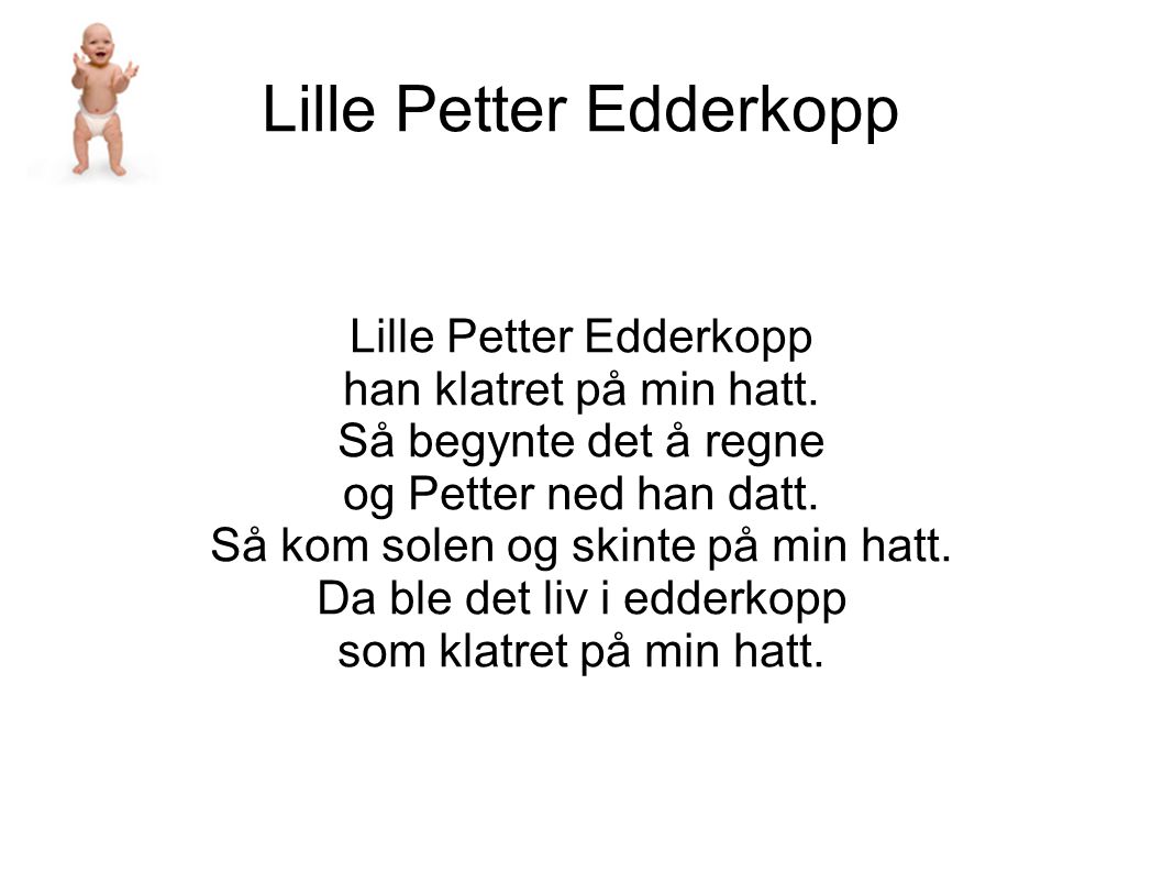 Lille Petter Edderkopp