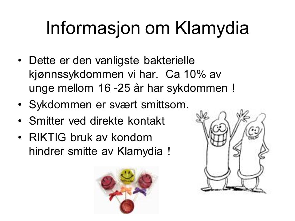 Informasjon om Klamydia