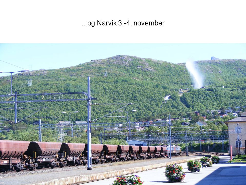 .. og Narvik november SUSH-møte 27. nov 2008