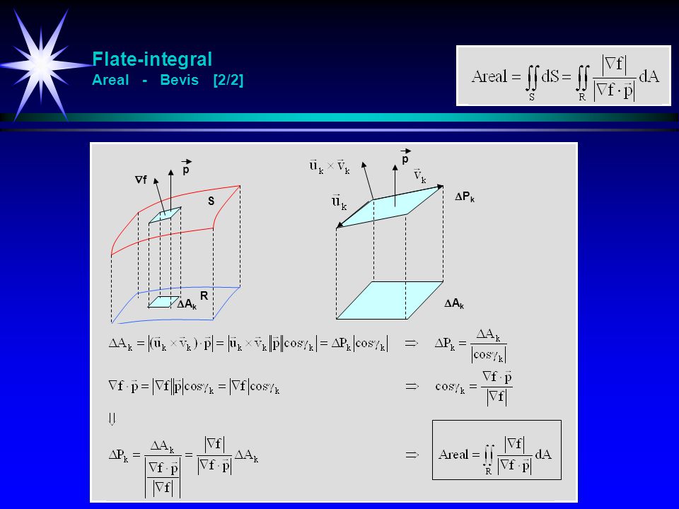 Flate-integral Areal - Bevis [2/2]