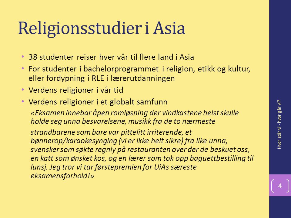 Religionsstudier i Asia