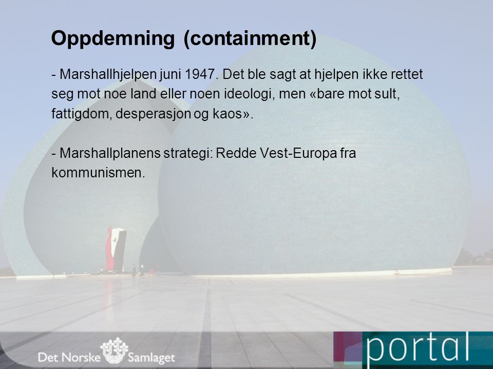 Oppdemning (containment)