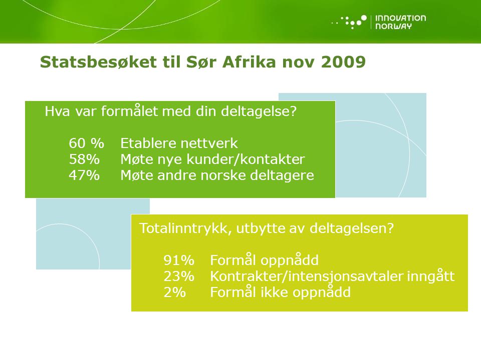 Statsbesøket til Sør Afrika nov 2009