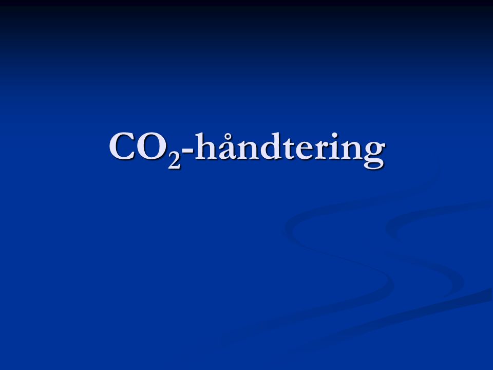 CO2-håndtering