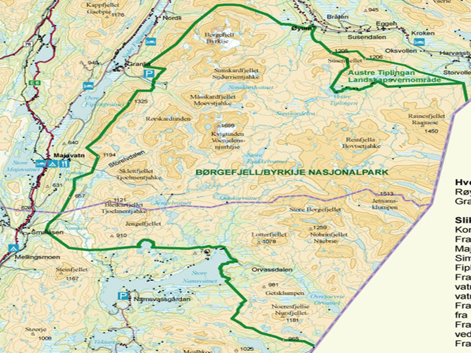 Forvaltning av fjellregionen - Heia 1. november 2012