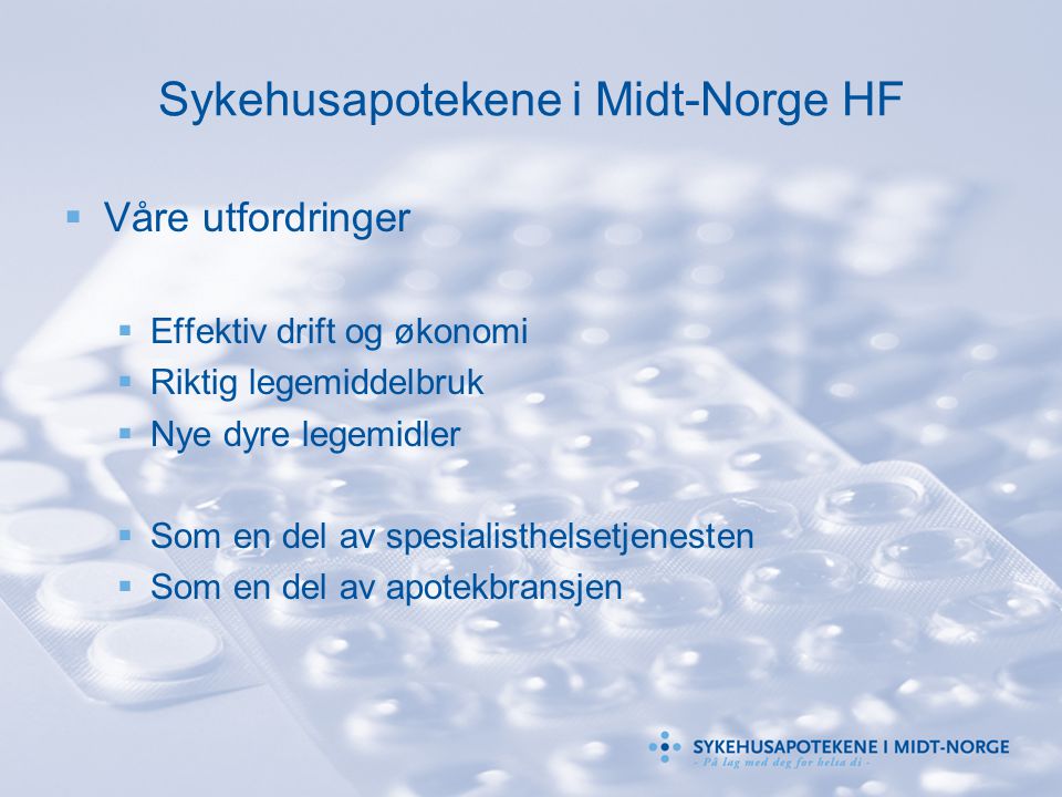 Sykehusapotekene i Midt-Norge HF