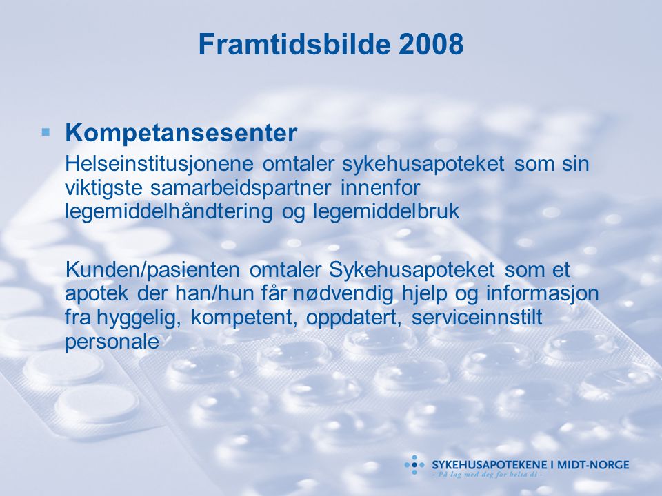 Framtidsbilde 2008 Kompetansesenter