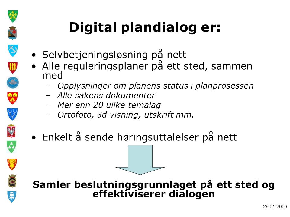 Digital plandialog er: