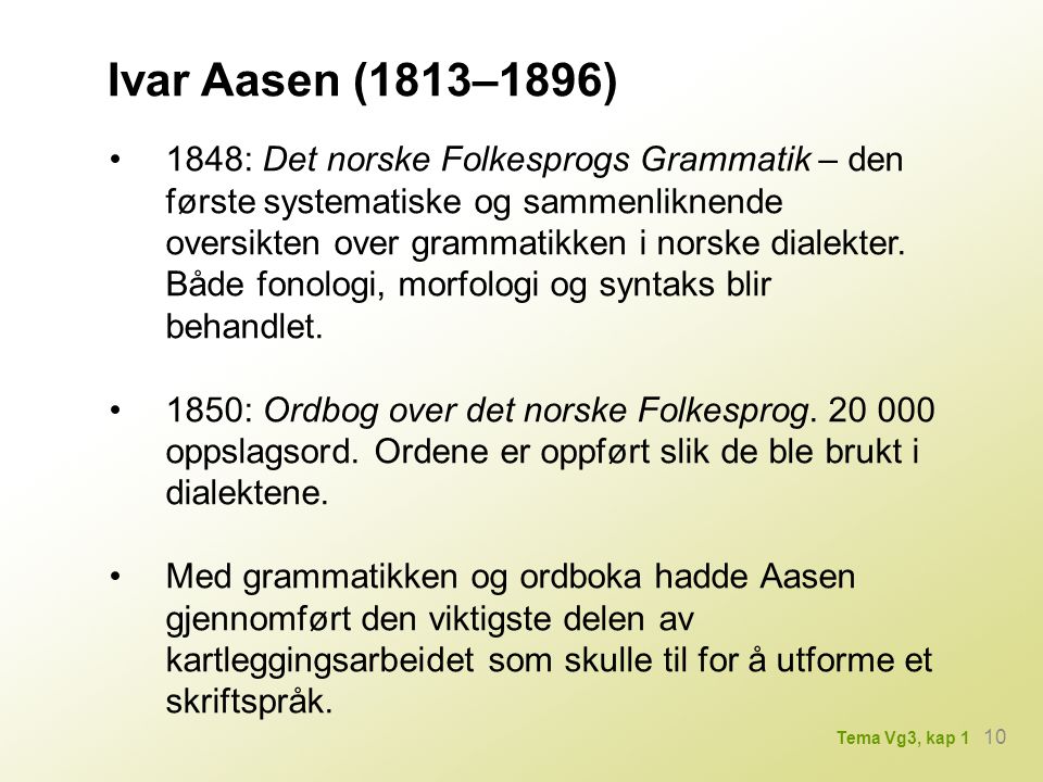 Ivar Aasen (1813–1896)