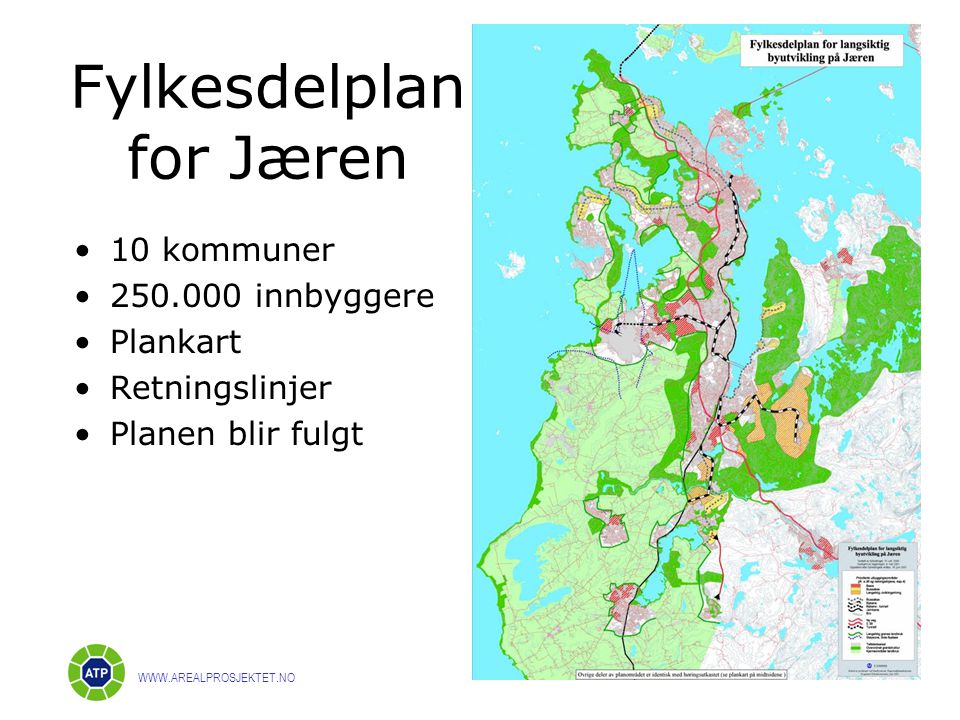 Fylkesdelplan for Jæren