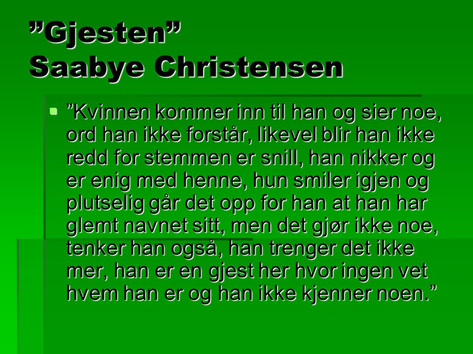 Gjesten Saabye Christensen