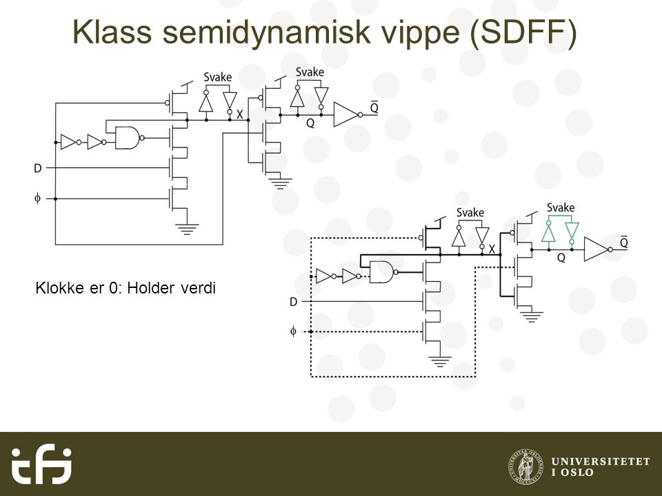 Klass semidynamisk vippe (SDFF)
