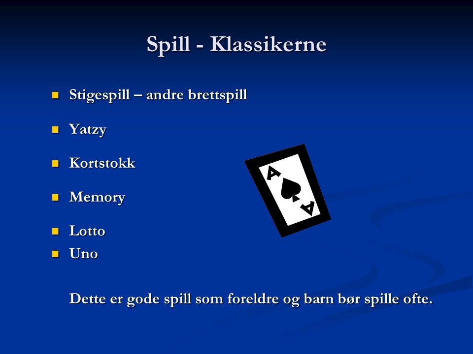 Spill - Klassikerne Stigespill – andre brettspill Yatzy Kortstokk