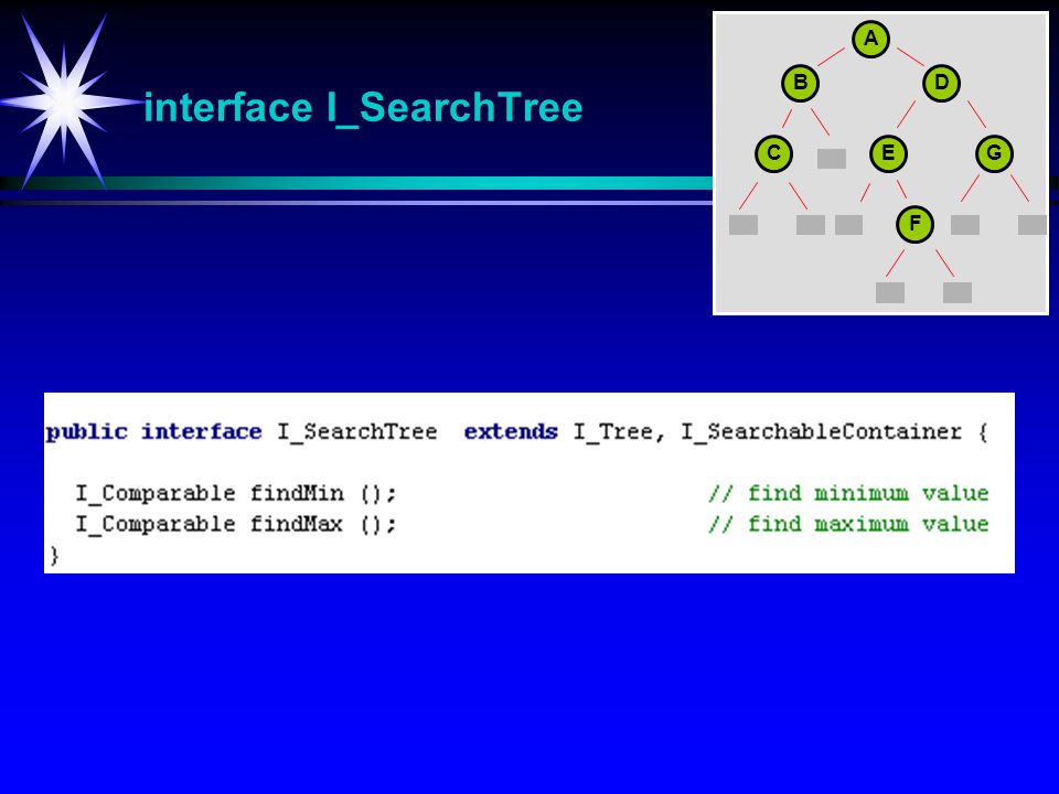 interface I_SearchTree