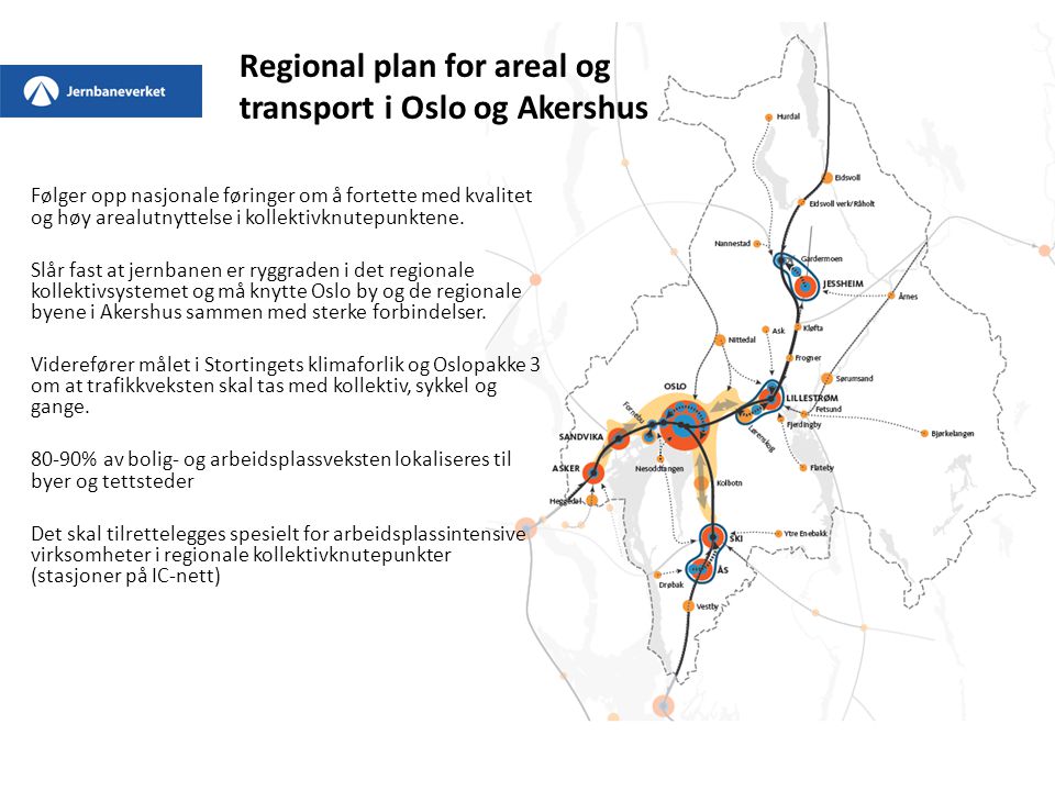 Regional plan for areal og transport i Oslo og Akershus