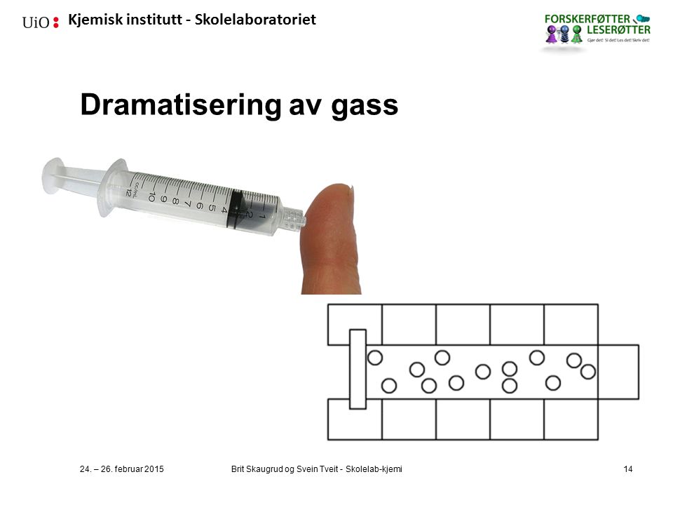Dramatisering av gass 24. – 26. februar 2015