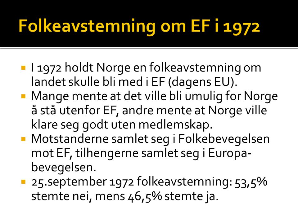Folkeavstemning om EF i 1972