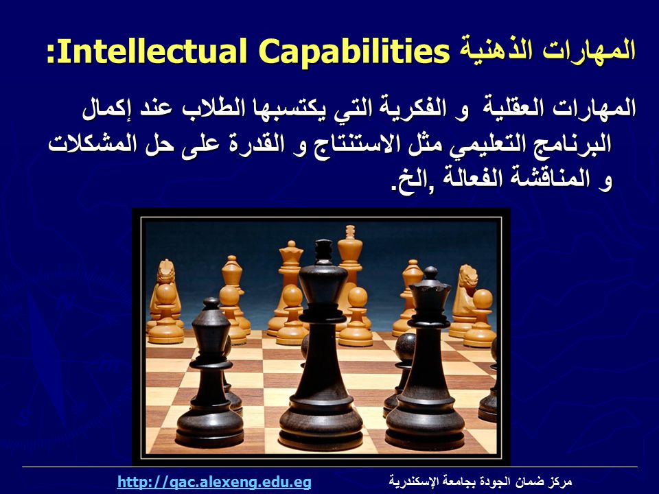 المهارات الذهنية:Intellectual Capabilities