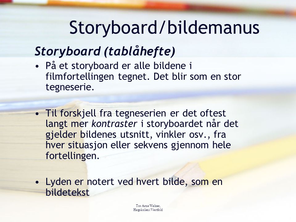 Storyboard/bildemanus