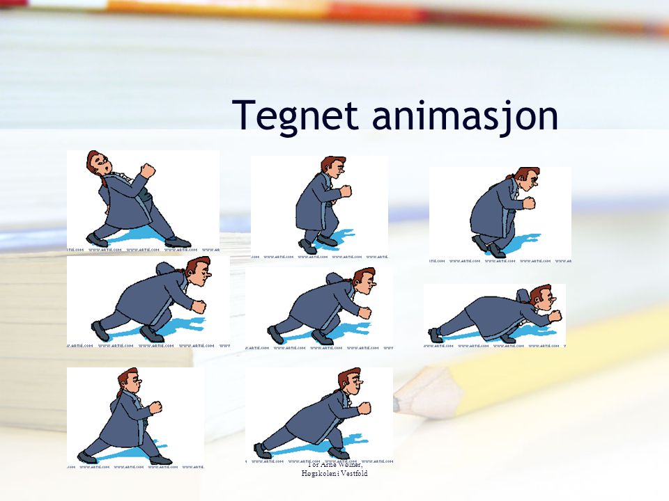 Tegnet animasjon Tor Arne Wølner, Høgskolen i Vestfold