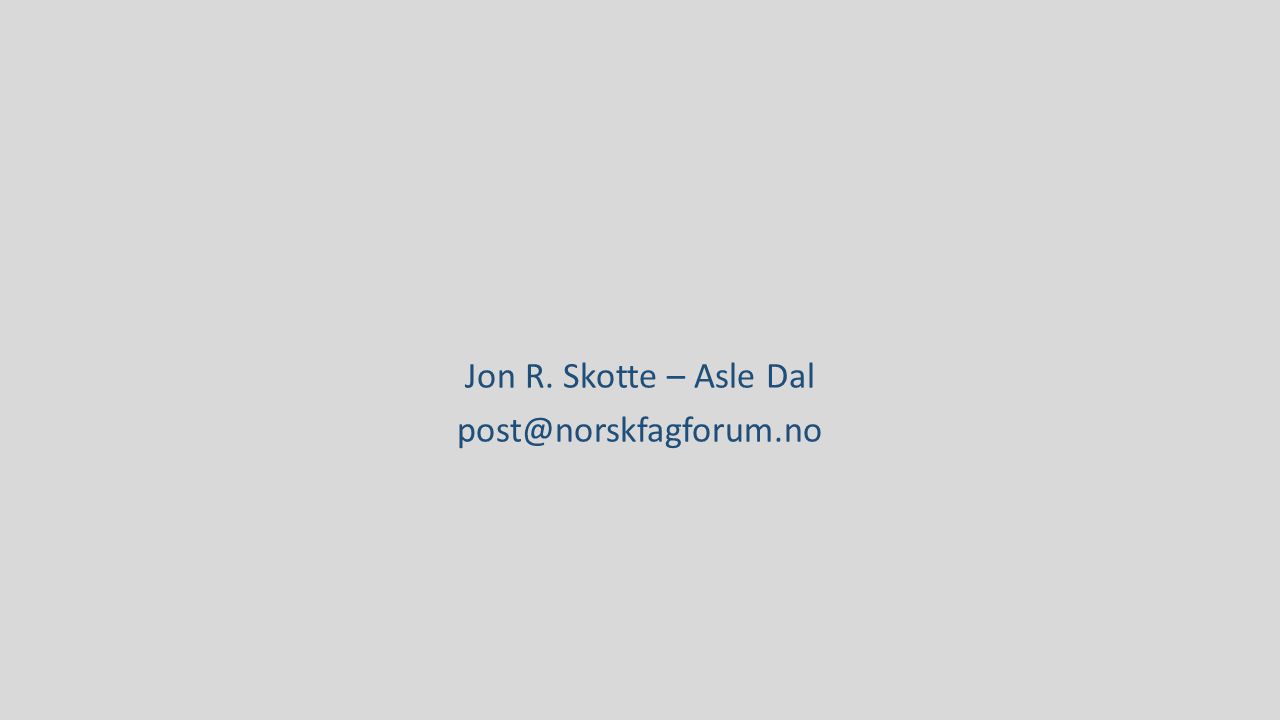 Jon R. Skotte – Asle Dal